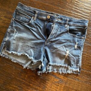 Express denim shorts, size 10